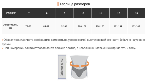 послеоперационный пояс-бандаж